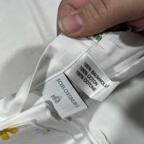 NEW Schlossberg Fleur Blanc‎ [ 1 Standard ] Pillow Sham in Floral - Picture 8 of 12